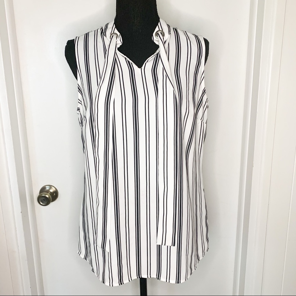 The Limited Striped Sleeveless Top Small